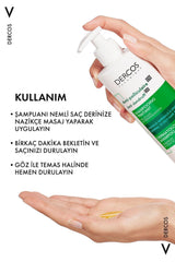Vichy Dercos Anti Dandruff Normal ve Yağlı Saçlar İçin Kepeklenmeye Karşı Etkili Bakım Şampuanı 390 ml